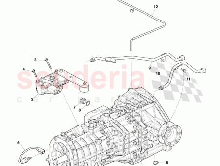 Photo of TRANSMISSION COOLER PIPE TRANS INLET 6G33 7F113…