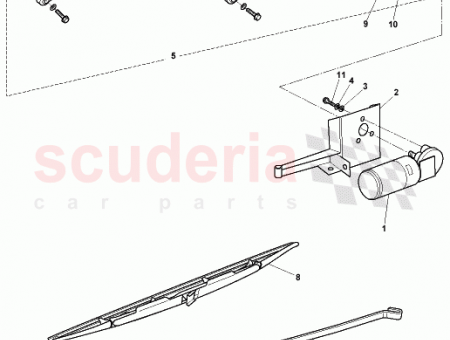 Photo of ASSY W SCREEN WIPER ROD SPINDLE LHD 37…