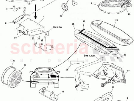 Photo of Bracket CHMSL TRUNK LID…