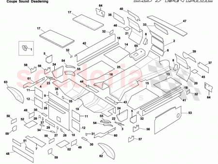 Photo of RR QTR LOWER INSULATION 85…