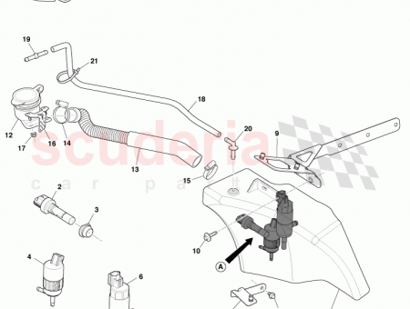 Photo of Bracket Washer Bottle Lower 12023 03 8890…