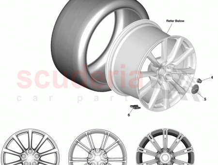 Photo of Wheel Rear 20 Inch 10 Spoke CD33 9965G…