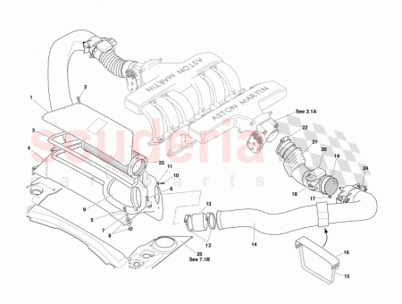 Photo of DUCT INDUCTION FLEXIBLE RH 1R12 083196…