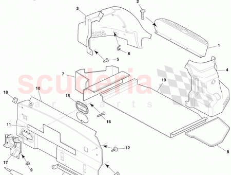 Photo of Back Board Loadspace 9G43 L45445…