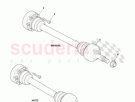 Photo of PLT DRV SHFT CONST VEL JT LK 4G43…