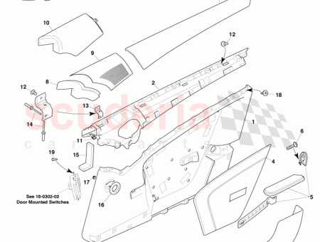 Photo of Cover Assy Door Trim Panel RH 9G43 23941…