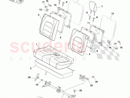 Photo of Cover Rear Seat Side Hinge Male RH 71778…