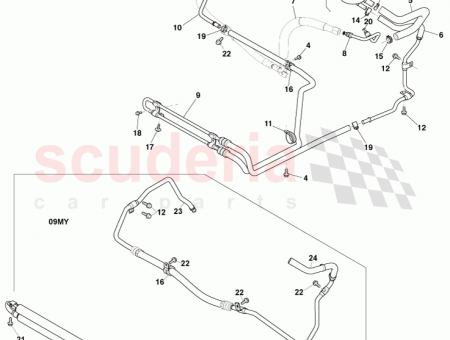 Photo of RETURN HOSE GEAR TO COOLER RHD 8D33 3F558…