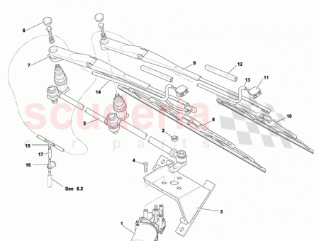 Photo of BRACKET ASSY WIPER MOTOR LHD 37 121087…