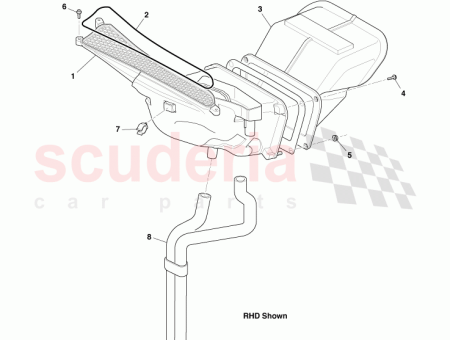 Photo of Tube Assy Plenum Drain LHD 4G43 3810…