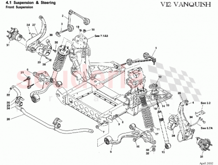 Photo of STEERING ARM FRONT UPRIGHT RH 3R12 236128…