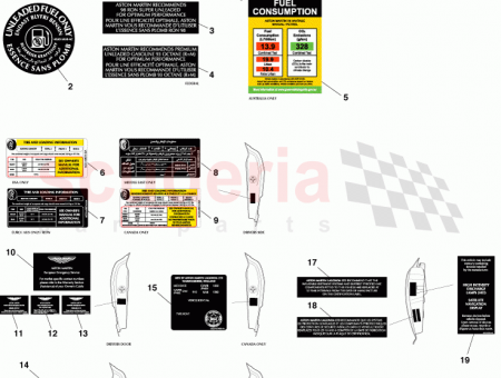 Photo of US CERTIFICATION LABEL FEDERAL 6G33 973407…