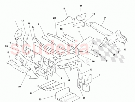 Photo of UNDER PLENUM NVH STRIP 4G43 B1070…