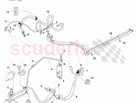 Photo of SUCTION LINE ENGINE BAY TO COMPRESSOR AD43 19A705…