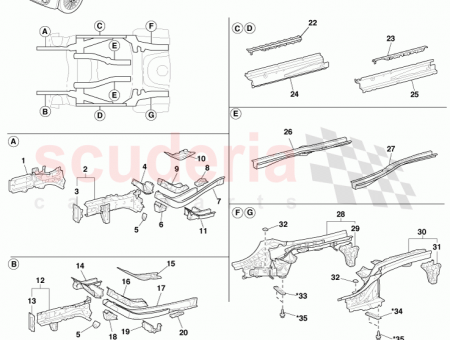 Photo of Member Front Side Inner Rear RH 57191…