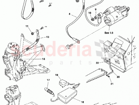 Photo of ABS SENSOR LINK LEAD 4R12 376276…