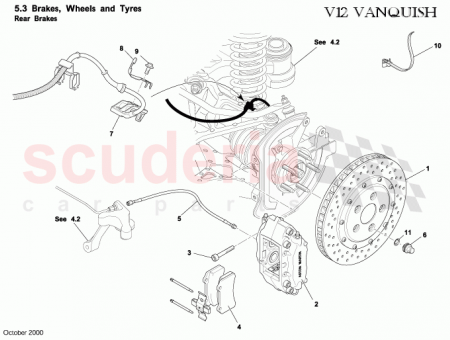 Photo of ABS SENSOR REAR RH 1R12 90…