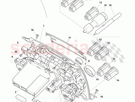 Photo of CENTRE STACK ASSY CD33 18C815…