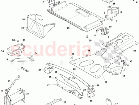 Photo of Reinforcement Body Front Cross Bar LH GOAG43 F00199…