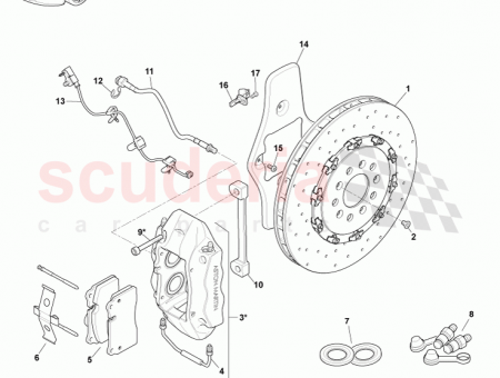 Photo of Kit Dust Boot Rear Caliper 8D33 32610…