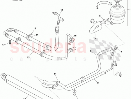 Photo of Hose Assy cooler to rack assy 12023 03…