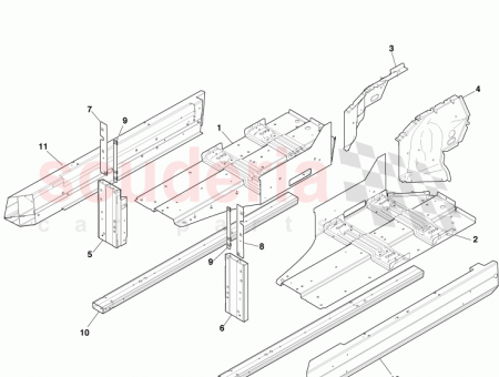 Photo of MEMBER FLOOR SIDE FRONT AG33 10120…