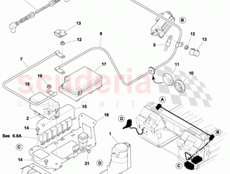 Photo of BATTERY VE REAR JUNCTION BLOCK TO LH FACIA…