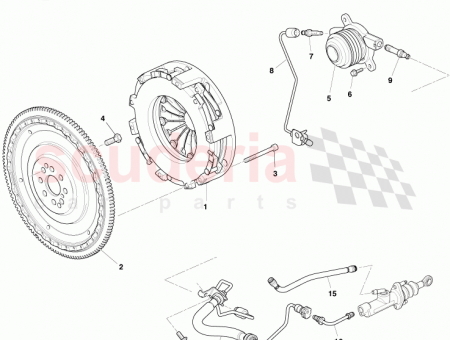 Photo of Bracket Clutch Line LHD AD23 R7N630…