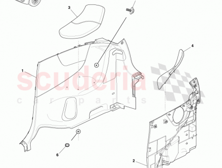 Photo of Panel Rear Quarter Trim RH AY2Y 37…