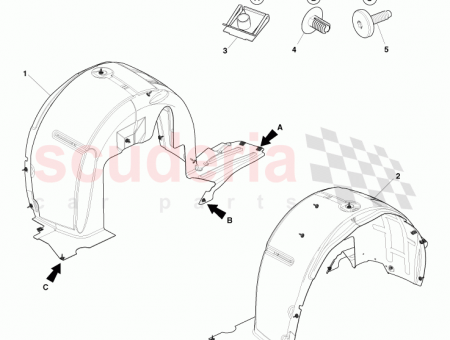 Photo of Wheelarch Liner Assy Rear RH CG43 54279D22…