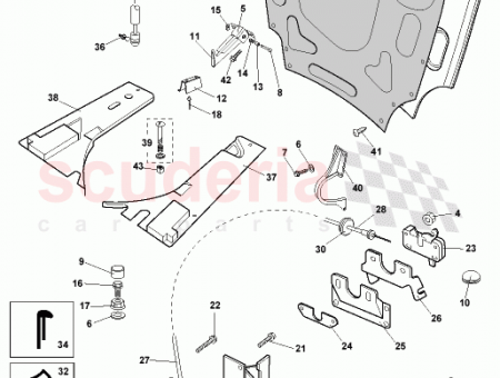 Photo of LABEL VAC HOSE ROUTEING 96 5my 97…