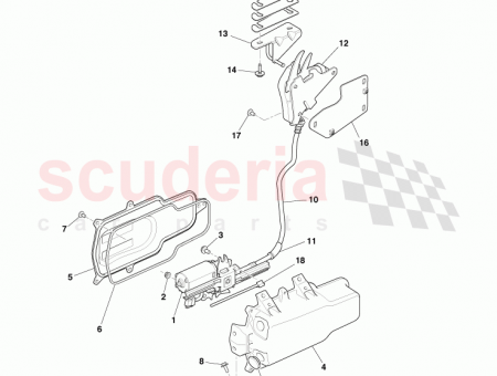 Photo of Latch Tonneau LH 4G43 54797…