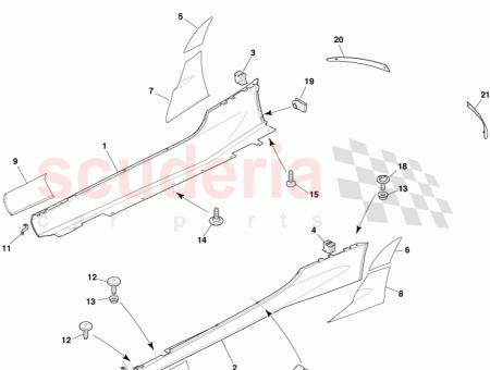 Photo of Sill Applique Assy RH CG43 10608…