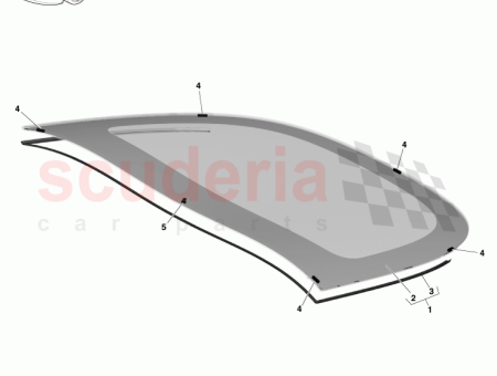 Photo of Glass Assy Back Window CY83 C42006…