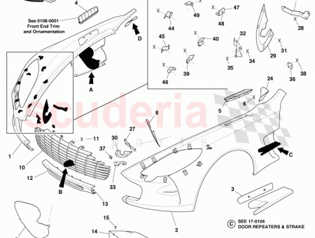 Photo of Clip Hd lamp location 7 LH DBY00441…