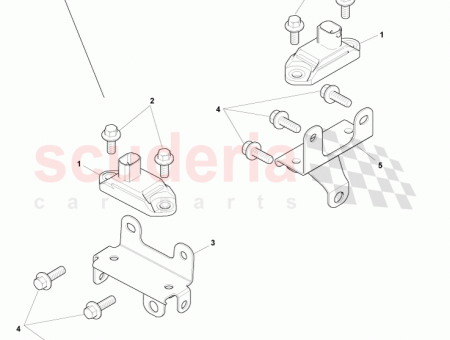 Photo of Bracket Body Accelerometer Sensor Rear BD33 3C480…