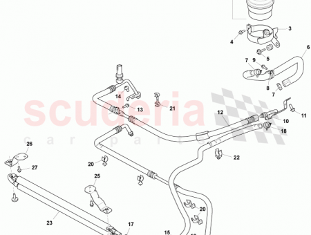 Photo of Hose return gear to cooler RHD…