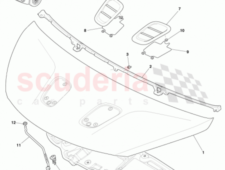 Photo of Vent Hood Assy LH Magnum Silver AY2Y 16C693…