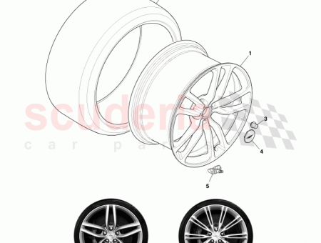 Photo of Wheel Rear 20 inch 10 Spoke Forged Satin…