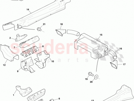 Photo of Heatshield Exhaust Header Upper LH 12023 03 8640…