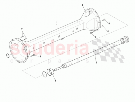 Photo of DRIVESHAFT ASSEMBLY 4G43 4602…