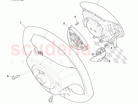 Photo of Steering Wheel Assy Deep Soft Semi Analine 12023…