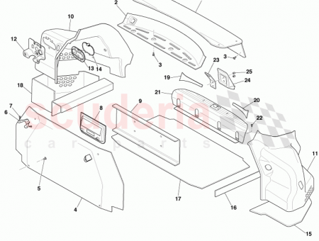 Photo of AMP COVER TRIM ASY LOADSPACE 4G43 18C949…