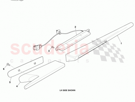 Photo of Strake assy Side LH DBYA02017…