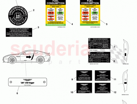 Photo of TYRE INFORMATION LABEL ENGLISH 19 AD23 69014…