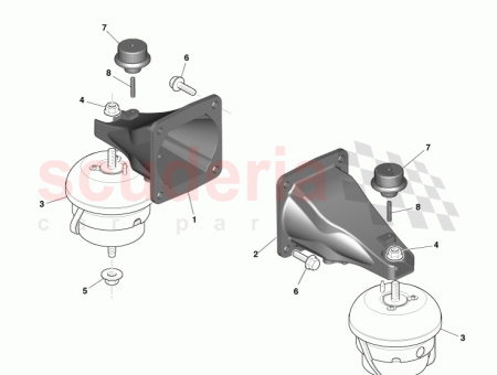 Photo of Mass Damper Transmission Bracket BD33 7J338…