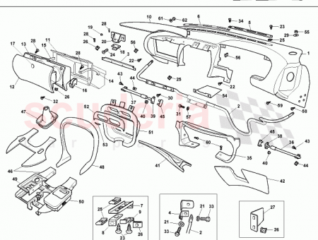 Photo of Mounting plate glovebox lock…