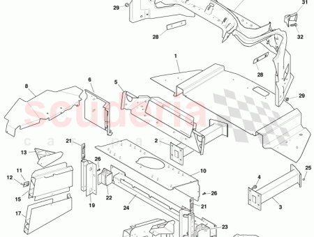 Photo of Panel fuel tank compartment upper…