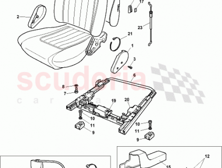 Photo of Seat slide assembly electric RH…