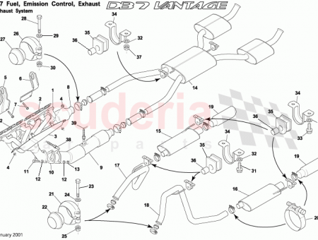 Photo of CATALYTIC CONVERTER ASSY LH 35 121269…